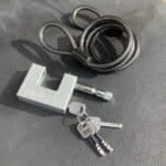 Security Cable Kit Pedal Lock