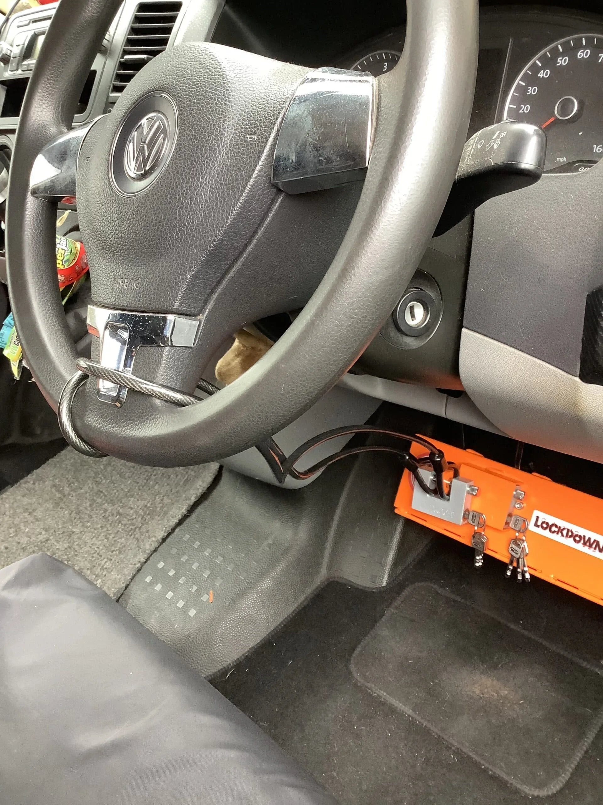 VW T6 Pedal Lock